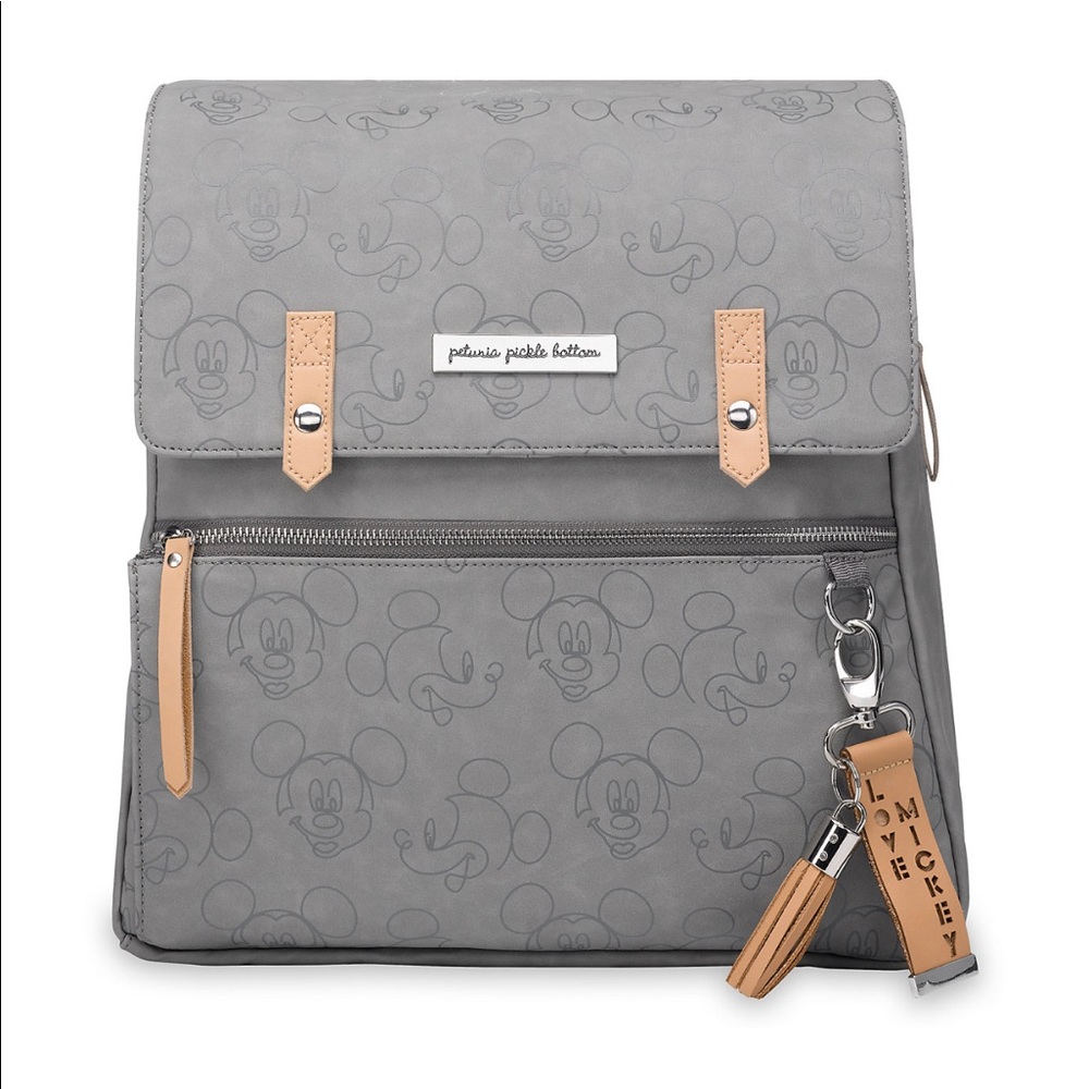 Petunia Pickle Bottom Meta Backpack Diaper Bag in Love Disney Mickey Mouse
